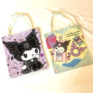 2 Kuromi Canvas Totes - Both NEW! (Sold)